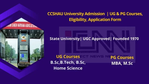 CCSHAU Hisar Admission