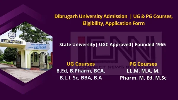 Dibrugarh University Admission