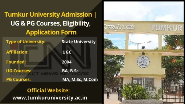 Tumkur University Admission