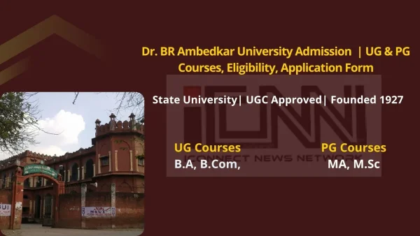 Dr. BR Ambedkar University Admission