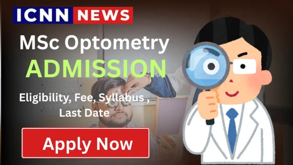MSc Optometry Admission
