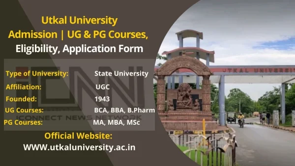 Utkal University Admission